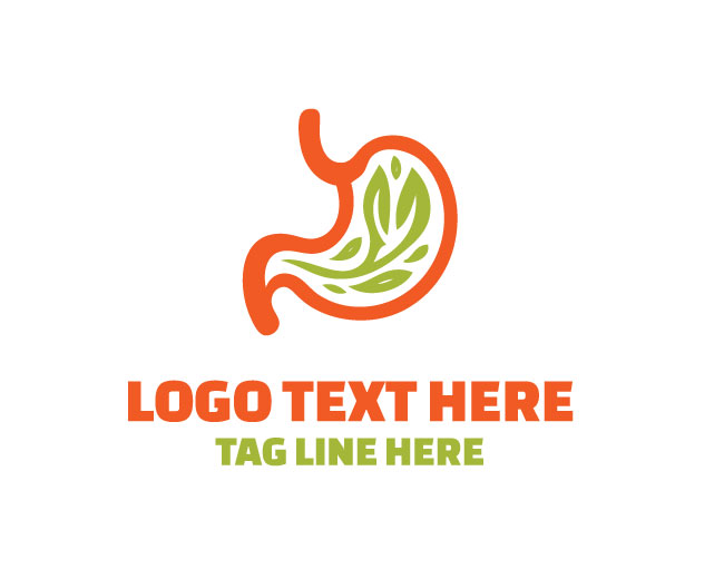 Abstract Harmony Stomach Logo