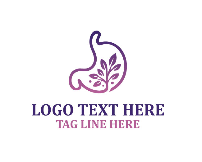Soft Stomach Leaf Logo