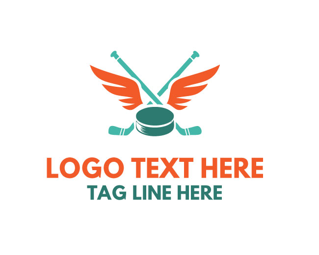 Hockey Power wings Logo