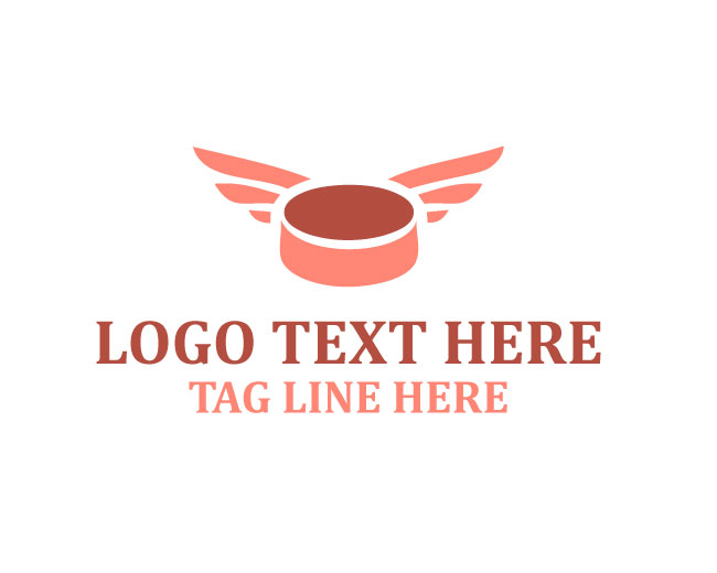 Hockey Winged Speed Logo
