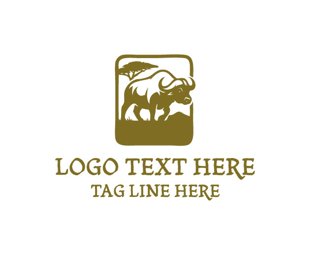 Safari Animal Jungle Logo