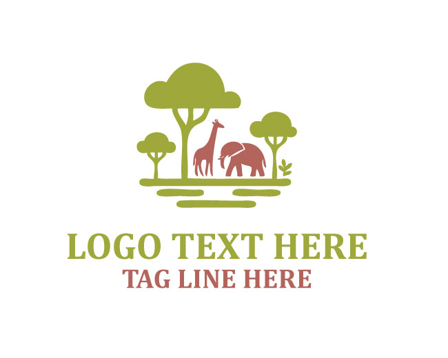 Safari Elephant Logo