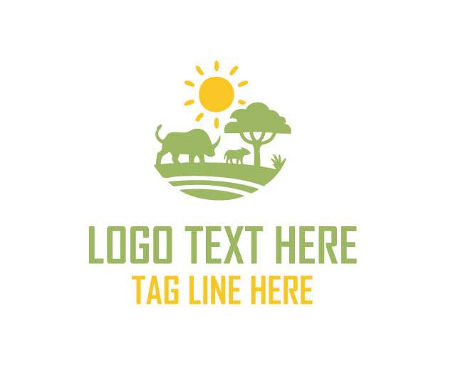 Safari Rhino Logo