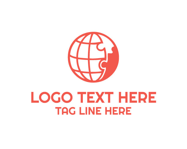  Puzzle Map Logo