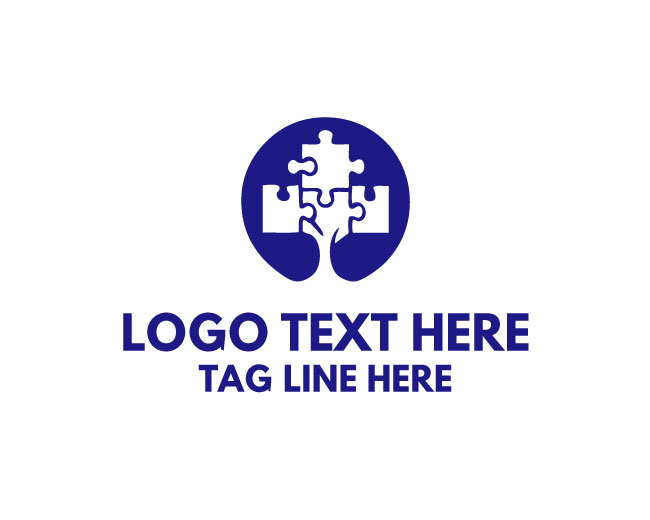 Puzzle Tree Roots Logo