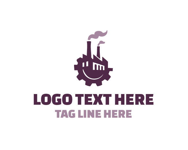 Factory Production Line Logo