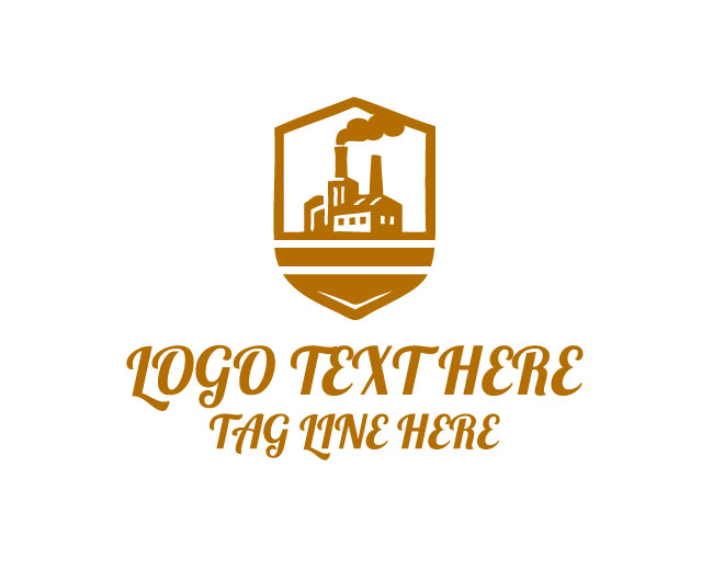  Factory Machinery Logo