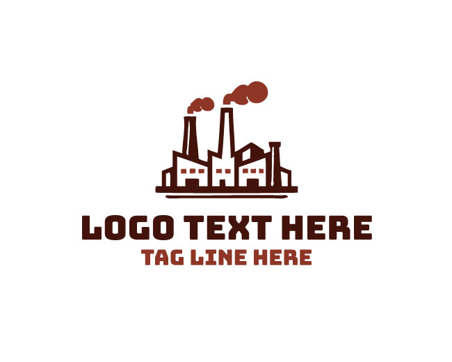 Factory Industrial Structure Logo