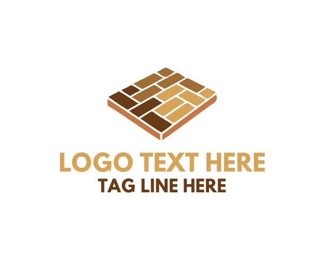 Flooring Tile Modern Logo