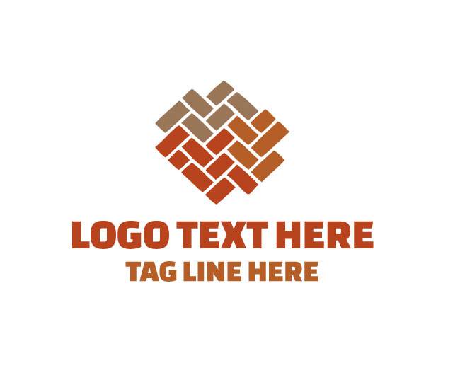 Flooring Tile Minimal Logo