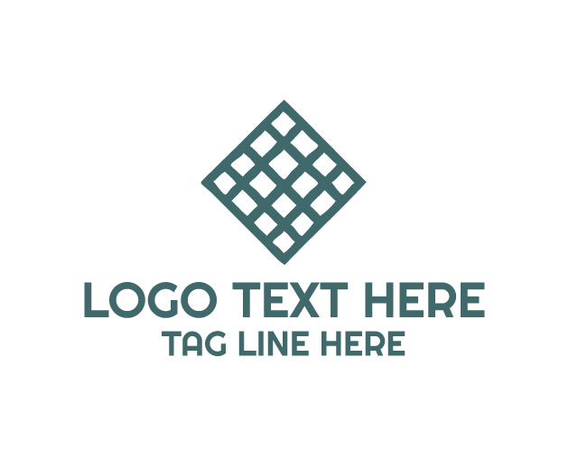 Flooring Tile Pattern Logo