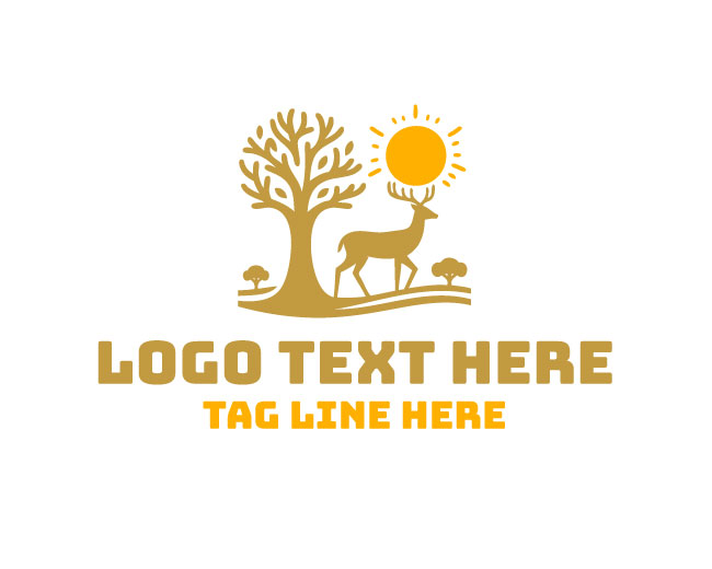 Deer Safari Logo