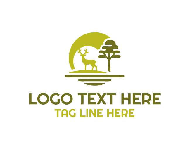 Antelope Horn Safari Logo
