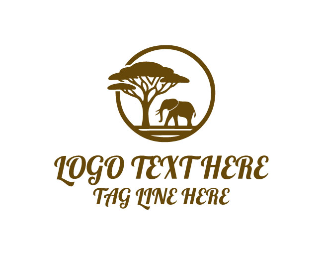 Elephant Tusk Safari Logo