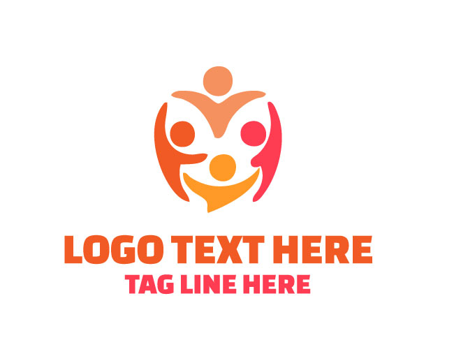 Community People Hands Logo