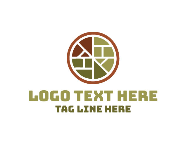 Tile Floor Pattern Logo