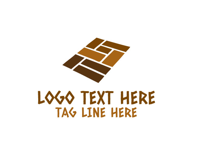 Flooring Tile Luxury Logo
