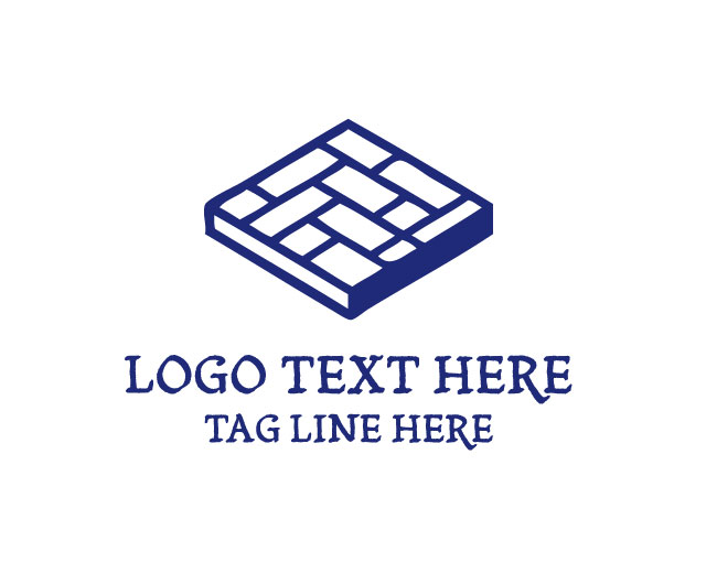 Flooring Tile Creative Logo
