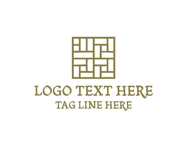 Flooring Tile Pattern Modern Logo