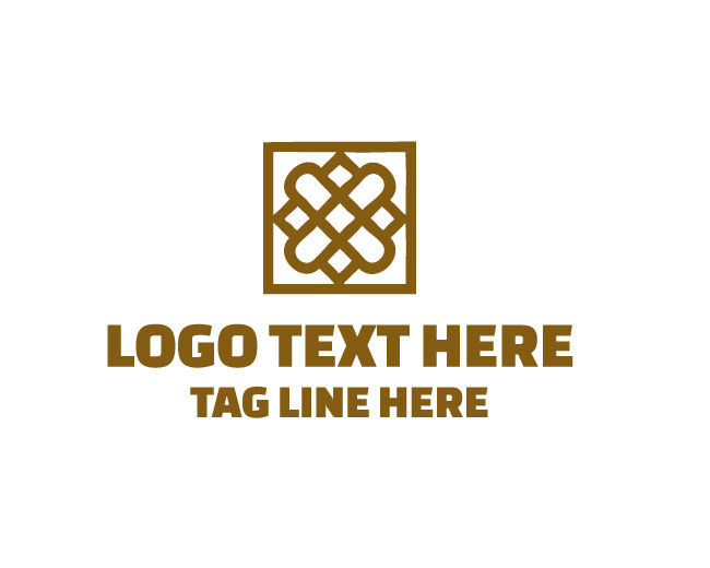 Flooring Tile Interior Design Logo