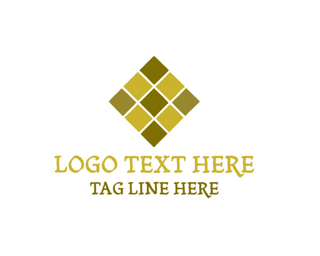 Flooring Tile Home Service Logo