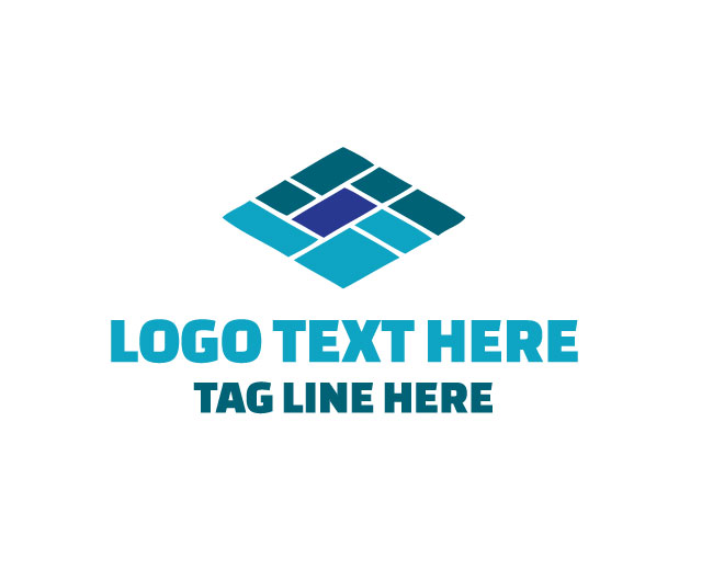 Flooring Tile Flooring Solution Logo