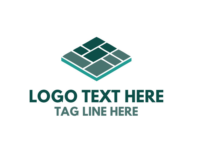 Flooring Tile Structure Pattern Logo