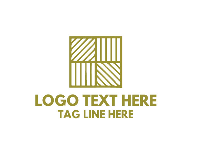 Flooring Tile Square Grid Logo