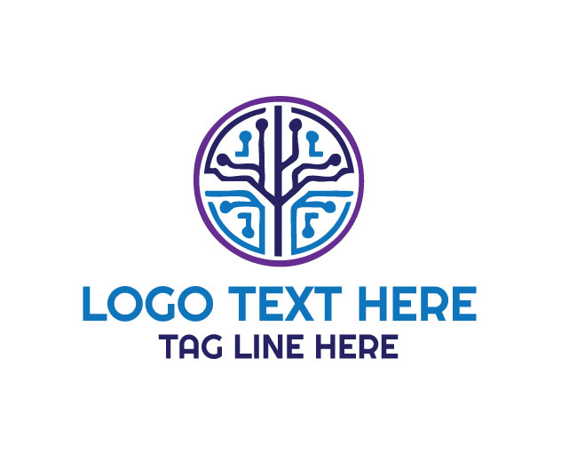 Circuit Wiring Tech Grid Logo
