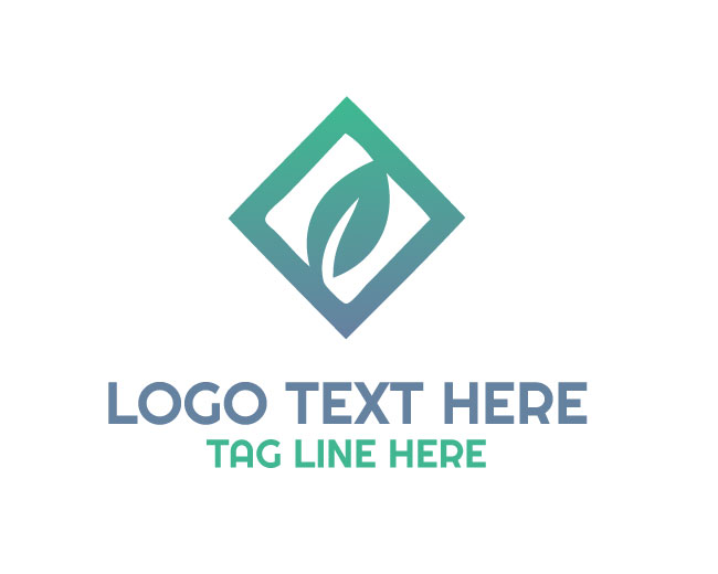 Abstract Leaf Fresh Future Logo