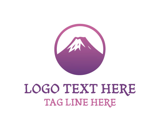 Mount Fuji Scenic View Logo