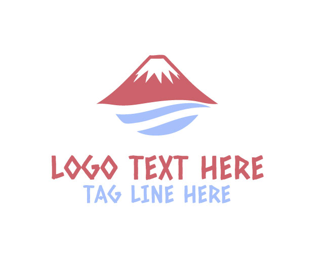 Mount Fuji Smooth Peak Logo