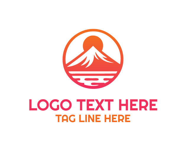 Mount Fuji Crest Logo