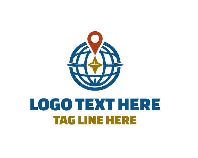 Globe Location Logo