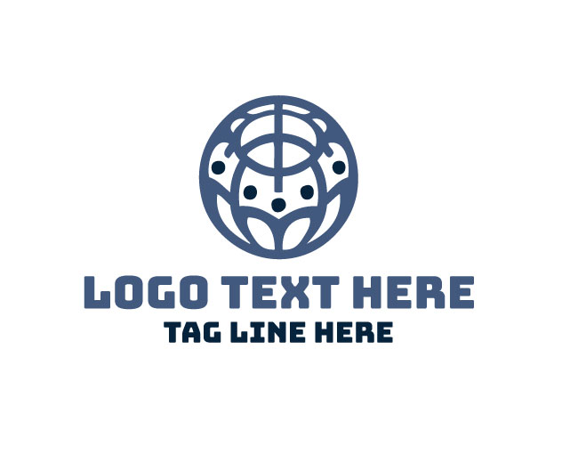 Globe Earth Connection Logo