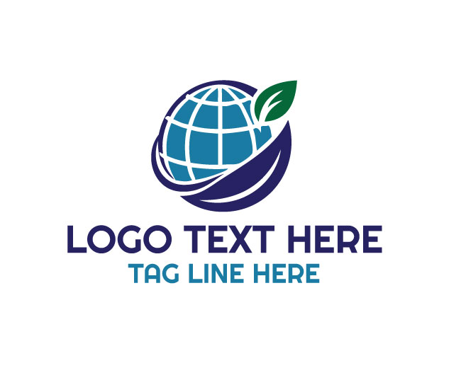Globe World Network System Logo