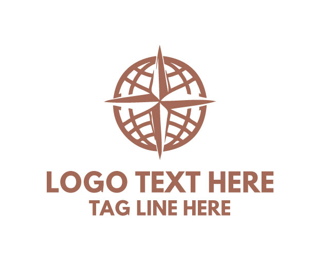 Globe World Travel Network compasss Logo