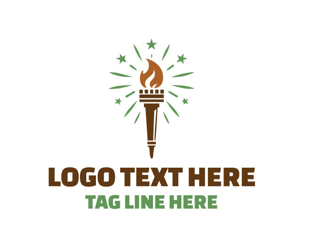 Liberty Torch  Logo
