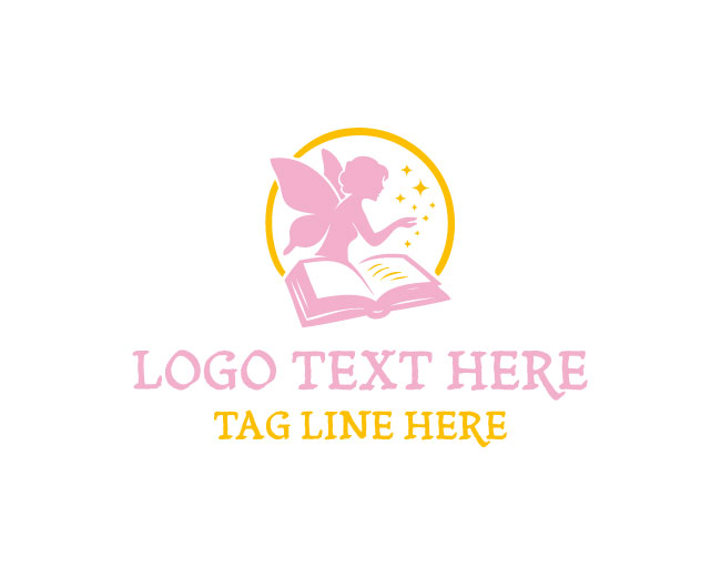  Fairy Magical Book Glow Light Logo