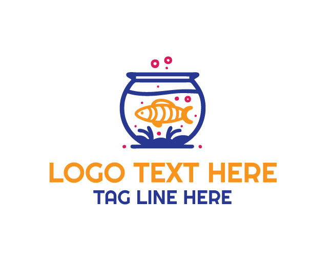 Tropical Aquarium Fish  Logo