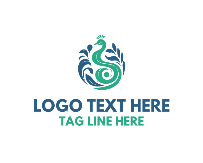 Peacock Feather Logo