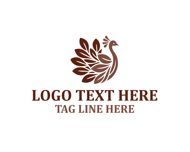 Peacock Decorative Logo