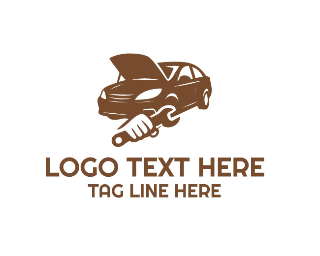 Automotive Repair Quick Service Logo