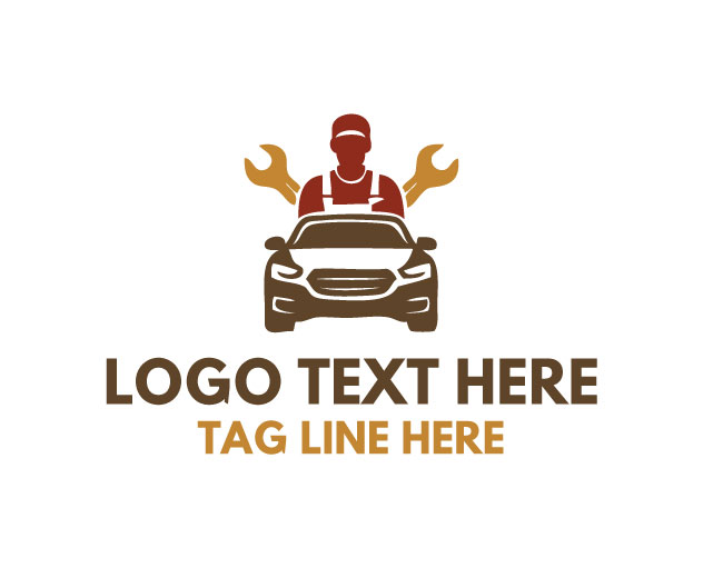 Automotive Repair Auto Fix Logo