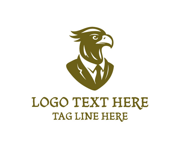 Smart Bird Cartoon Character Logo