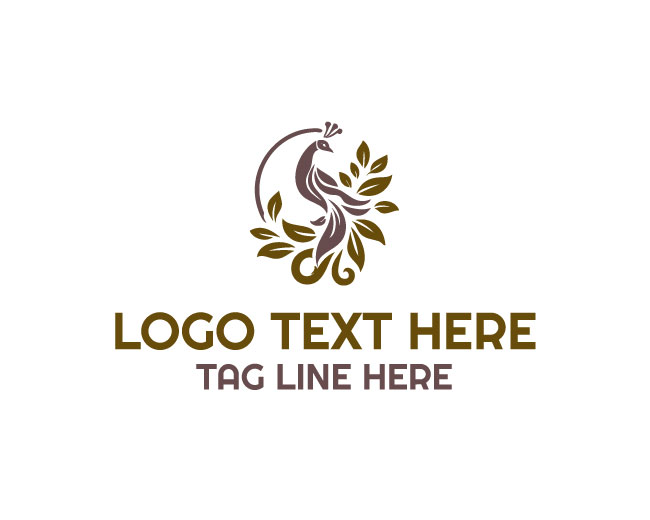 Peacock Feather Logo