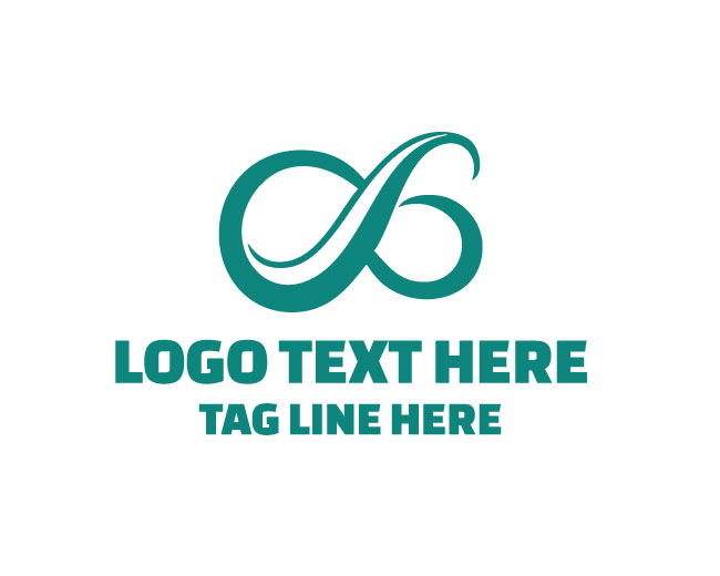 Infinity Gradient Style Logo