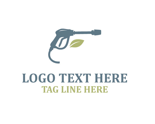 Pressure Wash Commercial Logo
