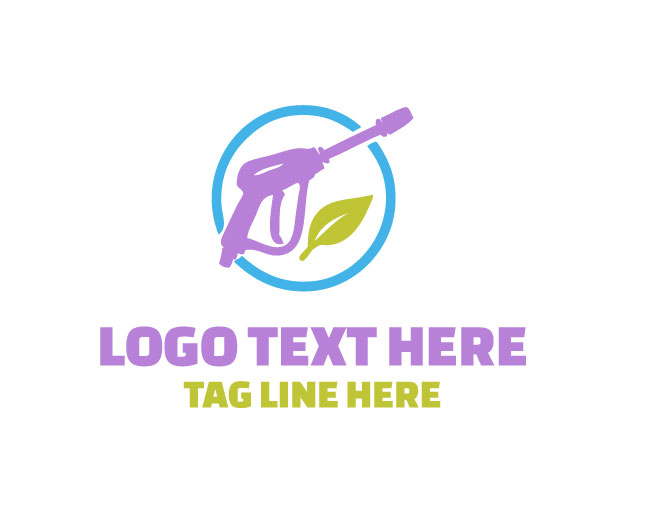Pressure Washer Eco Logo