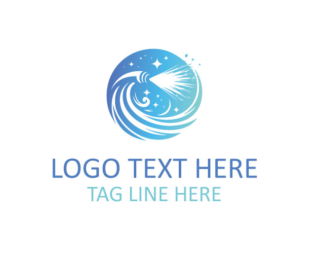 Pressure Wash Shine Clean Logo